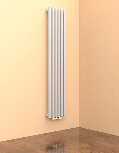 Вертикальный узкий радиатор